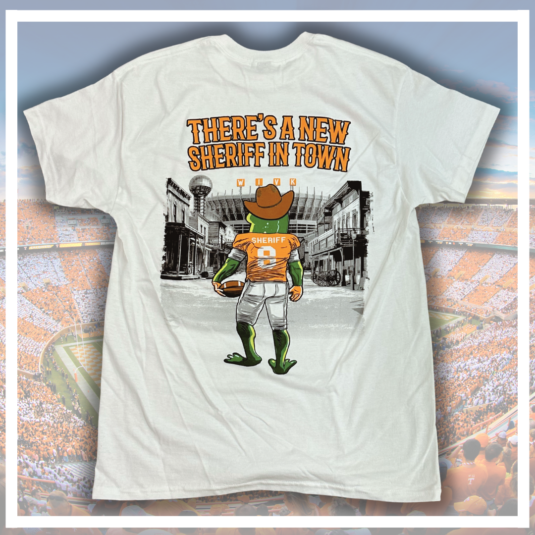 2024 New Sherriff In Town WIVK Gameday Shirt