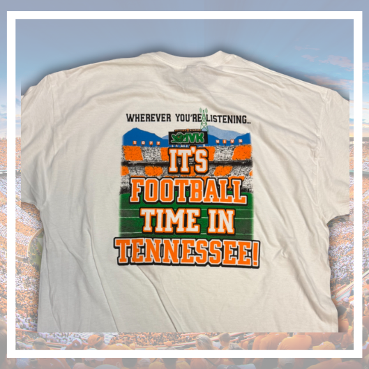 2025 Its Football Time In Tennessee WIVK Gameday Shirt